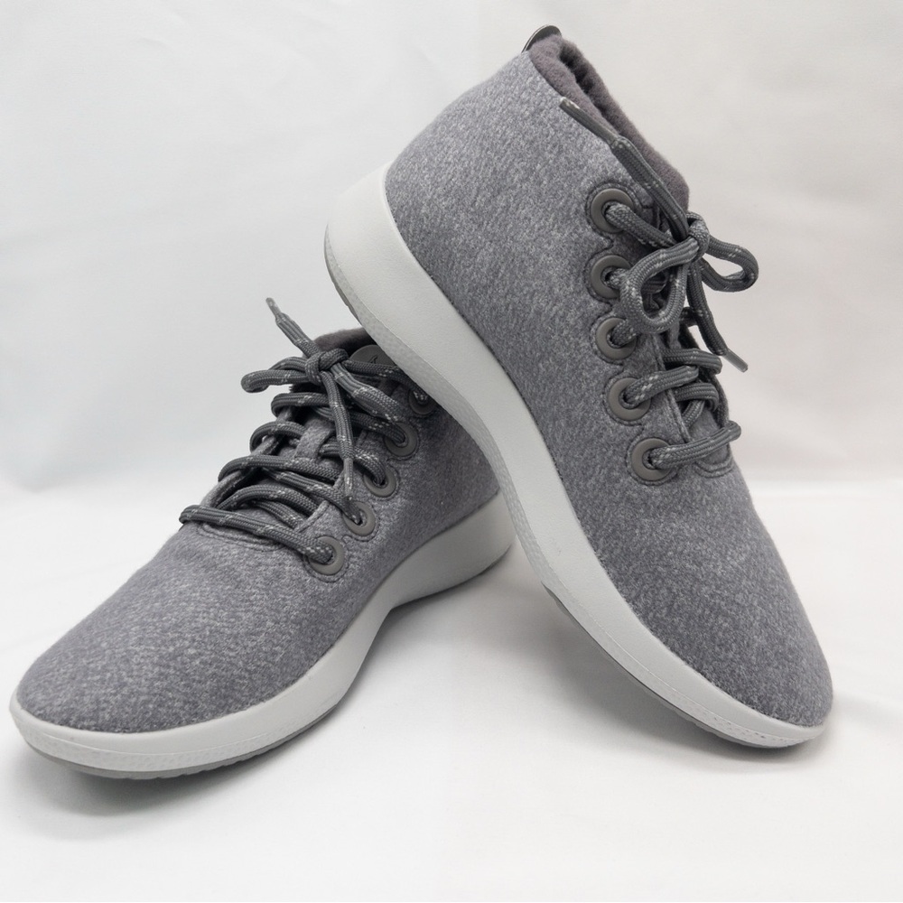 NIB Allbirds Wool‎ Runner-Up Mizzles Women’s W8 Medium Gray Sneakers